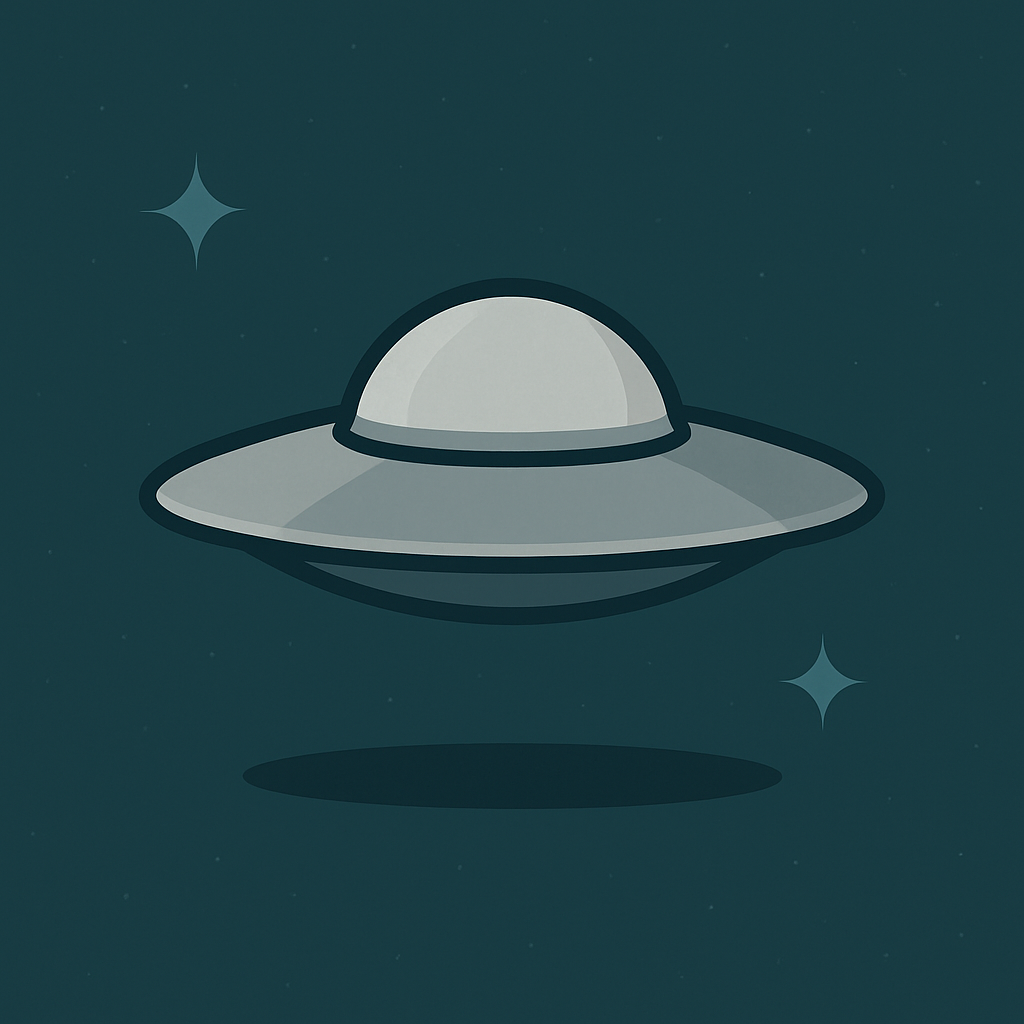 Disc UFO illustration
