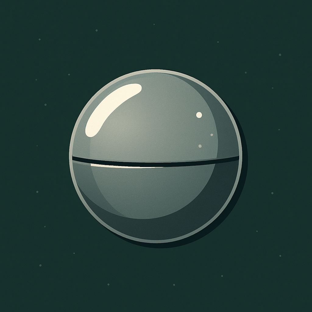 Metallic Orb UFO